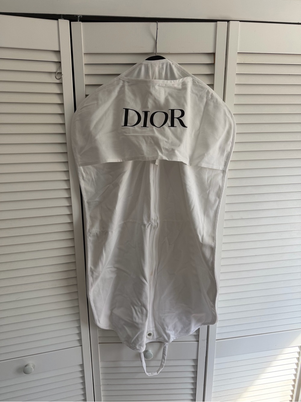 Dior Canvas Garment Bag
